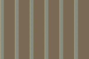 Vertikale Muster Linien von Hintergrund Stoff Vektor mit ein Textur Textil- nahtlos Streifen.