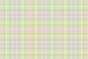 nahtlos Stoff Muster von Textur prüfen Hintergrund mit ein Tartan Vektor Textil- Plaid.