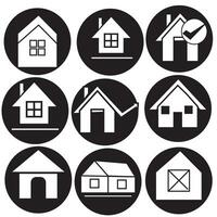 uppsättning 1 av linje ikoner representerar hus vektor illustration. hus och Hem enkel symboler