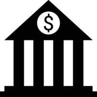 Bank Finanzen Symbol Symbol Vektor Bild. Illustration von das Währung Austausch Investition finanziell Speichern Bank Design Bild