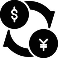 Bank Finanzen Symbol Symbol Vektor Bild. Illustration von das Währung Austausch Investition finanziell Speichern Bank Design Bild