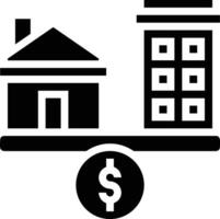 Bank finansiera ikon symbol vektor bild. illustration av de valuta utbyta investering finansiell sparande Bank design bild