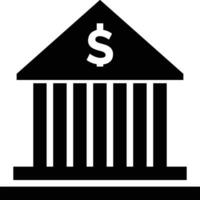 Bank Finanzen Symbol Symbol Vektor Bild. Illustration von das Währung Austausch Investition finanziell Speichern Bank Design Bild