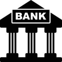 Bank Finanzen Symbol Symbol Vektor Bild. Illustration von das Währung Austausch Investition finanziell Speichern Bank Design Bild