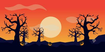 Vektor Hintergrund Design mit Halloween Thema