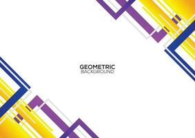 geometrisch modern Hintergrund Design Gradient vektor