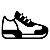 Laufen Schuhe Symbol Illustration vektor