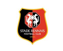 stade Rennais fc Verein Logo Symbol Liga 1 Fußball Französisch abstrakt Design Vektor Illustration