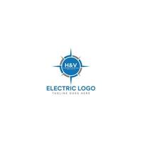 Logo, Elektriker, Geschäft, Blitz, Elektrizität vektor