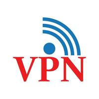 vpn oder virtuell Privat Netzwerk Symbol vektor