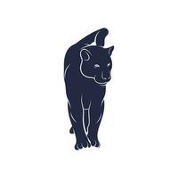 Panther Vektor Illustration Design. Panther Logo Design Vorlage.