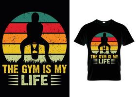 gymmet är mitt liv vektor