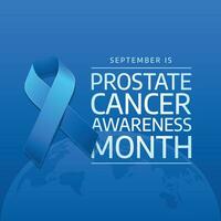 prostata cancer medvetenhet månad design mall Bra för firande användande. blå band design mall. platt band design. vektor eps 10.