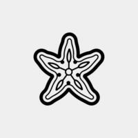 Star Symbol Vektor Illustration Design