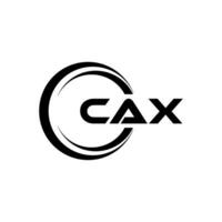 cax Logo Design, Inspiration zum ein einzigartig Identität. modern Eleganz und kreativ Design. Wasserzeichen Ihre Erfolg mit das auffällig diese Logo. vektor