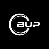 bup Logo Design, Inspiration zum ein einzigartig Identität. modern Eleganz und kreativ Design. Wasserzeichen Ihre Erfolg mit das auffällig diese Logo. vektor