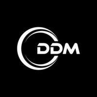 ddm Logo Design, Inspiration zum ein einzigartig Identität. modern Eleganz und kreativ Design. Wasserzeichen Ihre Erfolg mit das auffällig diese Logo. vektor