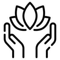 ganzheitlich Wellness Symbol Illustration vektor