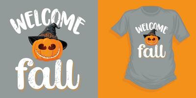 halloween t-shirt design, mall design halloween typografi element fri vektor