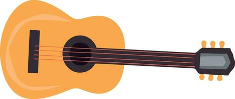 Gelb Gitarre Musical Instrument vektor