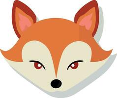 Tier Säugetier Fuchs Orange flauschige vektor