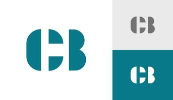 Brief cb Initiale Monogramm Logo Design Vektor