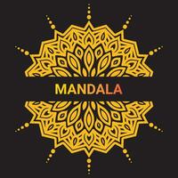 Arabeske Mandala Muster Design mit abstrakt Hintergrund. Hand gezeichnet Herrlich ethnisch zum Karte, Abdeckung, Einladung Karte, Jahrestag Karte vektor