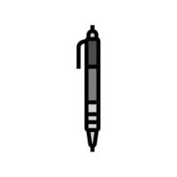 utarbetande penna arkitektonisk författare Färg ikon vektor illustration