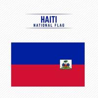 Nationalflagge von Haiti vektor