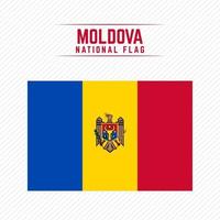 Moldovas nationella flagga vektor