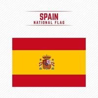 Nationalflagge von Spanien vektor