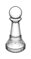 Stück von Schach Illustration vektor