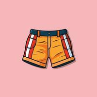 kurze Hose Vektor Clip Kunst Illustration