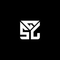 gsl Brief Logo Vektor Design, gsl einfach und modern Logo. gsl luxuriös Alphabet Design