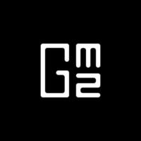 gmz brev logotyp vektor design, gmz enkel och modern logotyp. gmz lyxig alfabet design