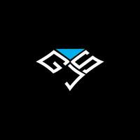 gjs Brief Logo Vektor Design, gjs einfach und modern Logo. gjs luxuriös Alphabet Design