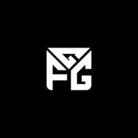 gfg brev logotyp vektor design, gfg enkel och modern logotyp. gfg lyxig alfabet design