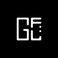 gfl brev logotyp vektor design, gfl enkel och modern logotyp. gfl lyxig alfabet design