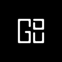 gdu Brief Logo Vektor Design, gdu einfach und modern Logo. gdu luxuriös Alphabet Design