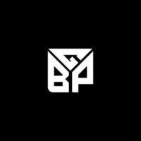 gbp brev logotyp vektor design, gbp enkel och modern logotyp. gbp lyxig alfabet design