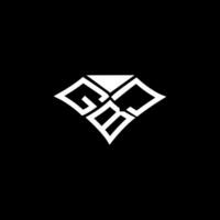 gbj Brief Logo Vektor Design, gbj einfach und modern Logo. gbj luxuriös Alphabet Design