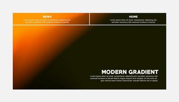 modern Hintergrund Design mit Gradient und Korn Textur. minimalistisch Gradient Hintergrund mit geometrisch Formen zum Webseite Design, Landung Buchseite, Hintergrund, Banner, Poster, Flyer, und Präsentation vektor