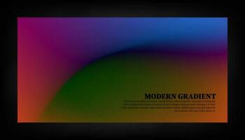 modern Hintergrund Design mit Gradient und Korn Textur. minimalistisch Gradient Hintergrund mit geometrisch Formen zum Webseite Design, Landung Buchseite, Hintergrund, Banner, Poster, Flyer, und Präsentation vektor