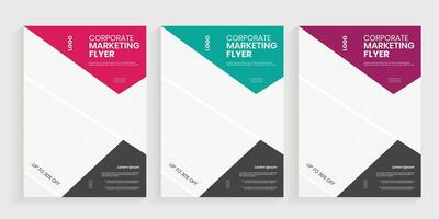 Geschäft Agentur a4 Startseite Broschüre, Flieger, und Marketing Papier Vorlage vektor