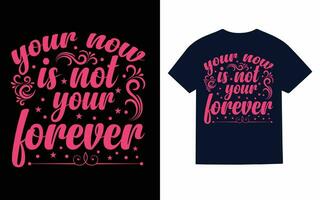 Typografie T-Shirt Design vektor