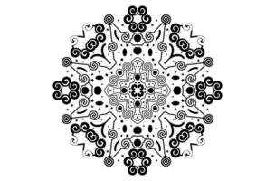 kreisförmig Mandala Vektor, Mandala Design und Vorlage, Luxus Mandala Design. vektor