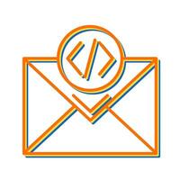 Mail-Vektor-Symbol vektor