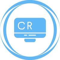 crm analys vektor ikon