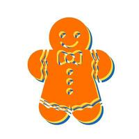 Lebkuchen-Vektor-Symbol vektor