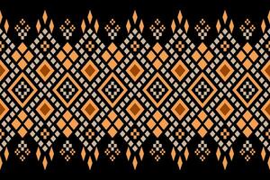 Kreuz Stich bunt geometrisch traditionell ethnisch Muster Ikat nahtlos Muster abstrakt Design zum Stoff drucken Stoff Kleid Teppich Vorhänge und Sarong aztekisch afrikanisch indisch indonesisch vektor